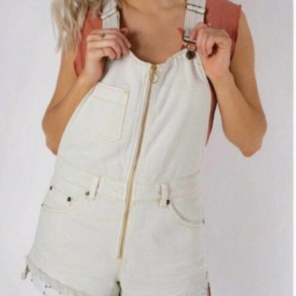 🆕🌿FREE PEOPLE JEAN OVERALLS🌿 - Picture 10 of 10